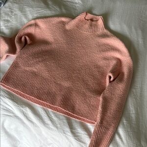 & other stories pink sweater